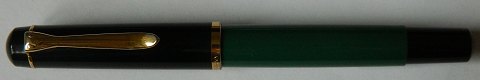 Green/Black Pelikan fountain pen