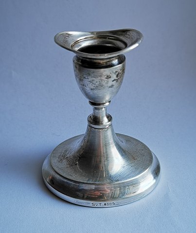 Candlestick in sterling silver by Svend Toksværd