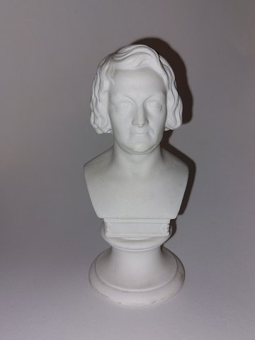 Royal Copenhagen bust of Bertel Thorvaldsen in bisquit c. 1900