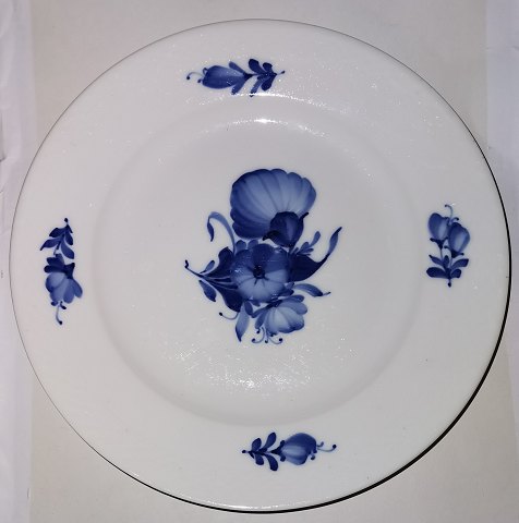 Royal Copenhagen middagstallerken Blå Blomst flettet