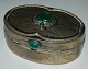 Lidded bowl in silver by Holmstrup - Denmark c. 1940