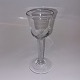 Wine glass with twisted spiral in the stem 19th century
