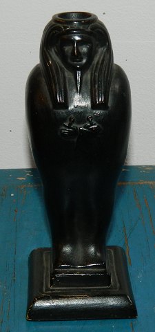 Farao i keramik fra Sonne fabrikken på Bornholm