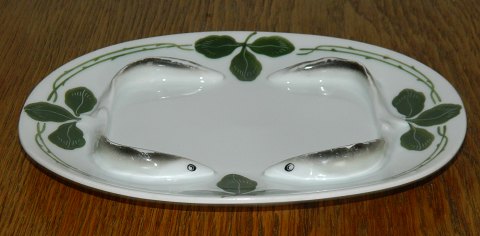 Jugendstil: Rosenthal skål med fisk