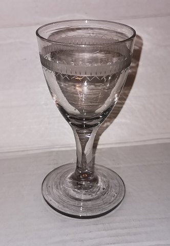 Wine glass from c. 1820