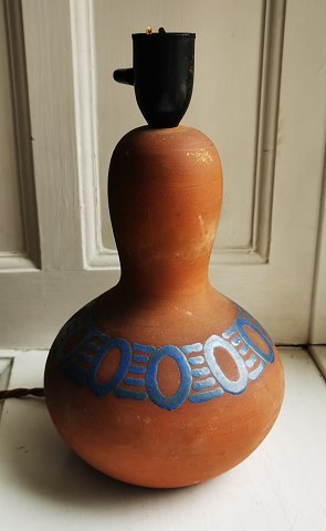 Gourd-shaped lamp base in ceramic from OSA.