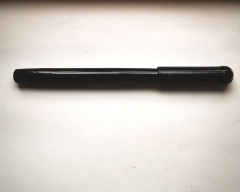 Black Hard rubber Montblanc no. 2 safety pen