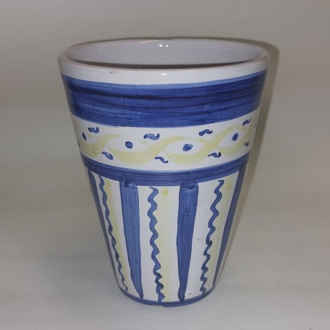 Bæger eller vase I keramik fra L. Syberg