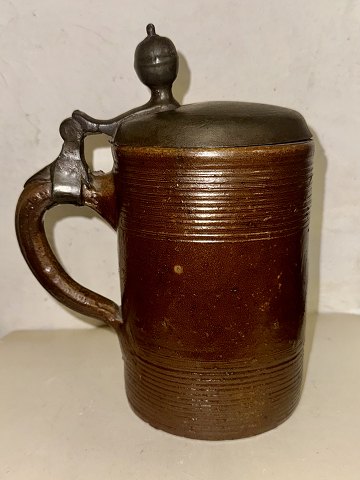 German beer mug In stoneware 19th century