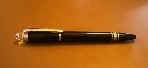 Black Montblanc Starwalker rollerball pen