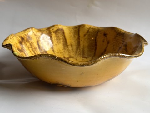 Yellow bowl from the Kähler factory 1930s