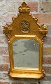 Mirror in gold frame