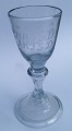 Hessisk type antik vinglas 18. århundrede