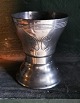 Pewter vase from Mogens Ballin´s workshop in Art Nouveau style