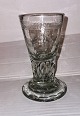 Frimurerglas med slibninger c. 1820