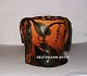 P. Ipsen ceramic jar with bellows decoration