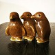 Knud Basse: Figure with three penguins