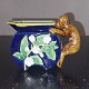 George Jones Majolica monkey creamer