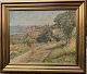 Ludvig Holm: Oli painting With Motif from Gudhjem