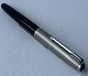 Black Parker 51 fountain pen with steel cap