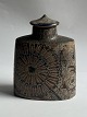 Royal Copenhagen tea caddy in faiance