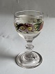 Rose painted glass Germany 19. century